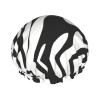 Zebra-Striped Shower Cap for Women, Reusable, for Long Hair, Double-Layer, for Adults and Children view 1
