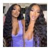 Women’s 8–30 Inch 150% Density 13x4 Transparent Lace Frontal Loose Deep Wave Remy Brazilian Human Hair Wig view 1