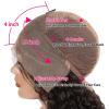Women’s 8–30 Inch 150% Density 13x4 Transparent Lace Frontal Loose Deep Wave Remy Brazilian Human Hair Wig view 2