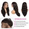 Women’s 8–30 Inch 150% Density 13x4 Transparent Lace Frontal Loose Deep Wave Remy Brazilian Human Hair Wig view 3