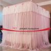 Luxury Palace Bed Canopy with Stand, Floor-to-Ceiling Curtain (1.5/1.8/2 m), Dustproof Blackout Mosquito Net, A4, 200 x 220 x 200 cm view 4