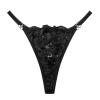 Sexy Lace Panties for Women, Black, Size 38 view 4