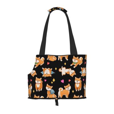 Cute Shiba Inu Soft Pet Carrier Shoulder Bag