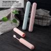 DHSWNNG Toothbrush Case Set, 2-Pack, Pink + Green view 4