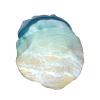 Serene Coastal Halloween Flying Bats Printed Shower Caps for Women view 2