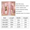 BUJOG Princess-Style Bed Canopy Curtain, Decorative Mosquito Net view 2