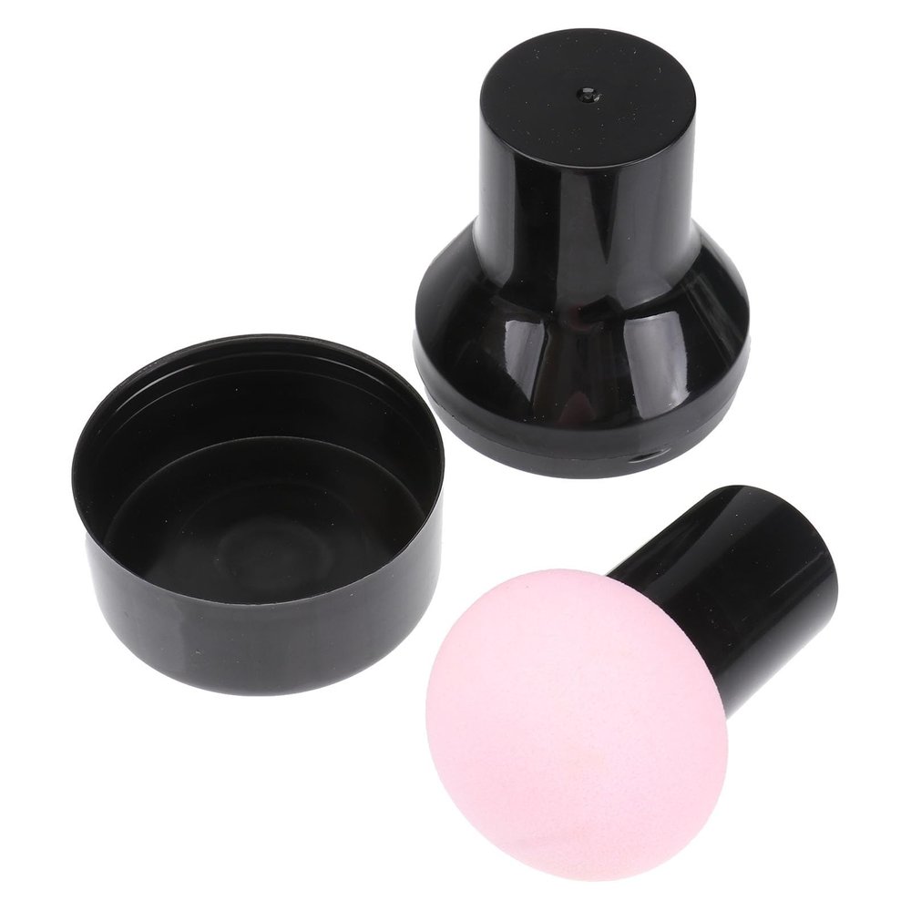 3-Piece Mushroom-Shaped Makeup Sponges with Handles