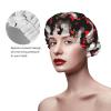 Cute Koala Hearts Shower Caps, Large Shower Cap for Women, Reusable Waterproof Cap for Long, Thick Hair view 2
