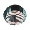Double-Layer Waterproof Reusable Elastic Shower Cap for the Hallway view 1