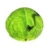 Double-Layer Waterproof Reusable Leaf Shower Cap view 1