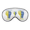 I Stand with Ukraine Sleep Masks, Eye Protection, Blackout, Adjustable Elastic Band, Night Eye Cover for Women, Men, Yoga, Travel, and Naps view 1