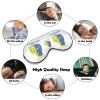 I Stand with Ukraine Sleep Masks, Eye Protection, Blackout, Adjustable Elastic Band, Night Eye Cover for Women, Men, Yoga, Travel, and Naps view 4