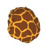 Giraffe Print Shower Cap for Women, Reusable, Elastic, Double Waterproof view 2