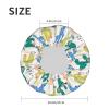 Cactus Shower Cap, Sunflower Design, Reusable Double-Layer Waterproof Cap for Women with Long Hair, 1-Pack view 4