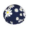 Color3 Moroccan Reusable Shower Cap, Double-Layer Waterproof, for Long Hair, 1 Pack view 1