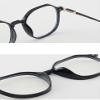 NOVESIXTDAT Oval Reading Glasses, HD Blue-Light-Blocking, Glare-Free Computer Glasses, White, +0.50 view 4