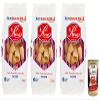 Italian Gourmet Paccheri N26 Pasta, 3 x 500 g, Durum Wheat from Naples view 1
