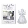 Glass Angel with Feathers, Thoughtful Memorial Gift | Comforting Keepsake for Loved Ones | Sympathy Gift | 8.5 cm Tall view 1