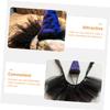 Mipcase 3-Piece Lizard Costume Set with Hat, Halloween Mesh Skirts for Small Pets view 4