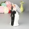 Uteruik Bride and Groom Cake Topper Statue, Wedding Cake Decoration (#A) view 4