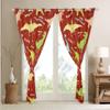 Dinosaur Cartoon Jungle Animal Watercolor Curtains, Cute Dino Room-Darkening Curtains for Boys and Girls, Kawaii Printed Window Treatments, 2 Panels, 55 W x 102 L in view 4