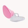 Female Urinal with Silicone Opening, 1,200 mL, Portable Transparent Bottle view 2