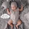 Ymaotrade Blank Wooden Baby Name Sign, Hello World Newborn Announcement Photo Prop view 2
