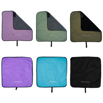 Water-Resistant Outdoor Changing Mat, 60 x 60 cm, Black