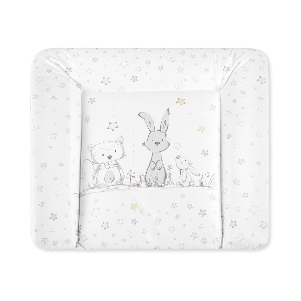 Julius Zöllner Softy Changing Pad 85 x 75 cm – Waterproof, Wipe-Clean – Made in Germany – OEKO-TEX Standard 100 – Sternenfreunde