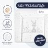 Julius Zöllner Softy Changing Pad 85 x 75 cm – Waterproof, Wipe-Clean – Made in Germany – OEKO-TEX Standard 100 – Sternenfreunde view 2