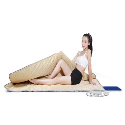 Samnuerly Body Shaper Digital Far-Infrared Sauna Blanket with 2-Zone Controller ETD801