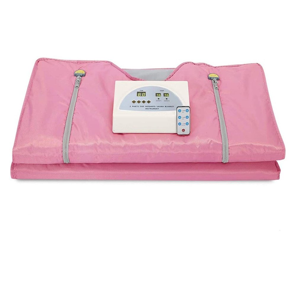 Samnuerly Portable Sauna Blanket, Steam Sauna Spa, 2-Zone Controller