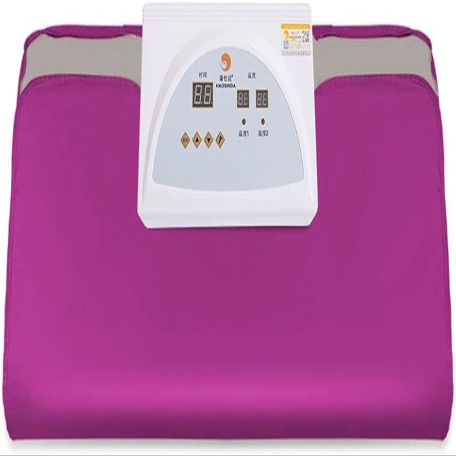 Samnuerly Portable Far-Infrared Sauna Blanket with 2-Zone Heating