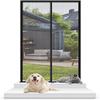 Pet Screen Door, 120 x 220 cm, Zippered Mesh Curtain view 1