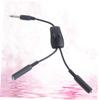 Tattoo Clip Cord for Machine with Dual Control, Plastic, Black view 2