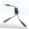 Tattoo Clip Cord for Machine with Dual Control, Plastic, Black view 3