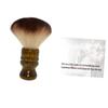 2-Piece Barber Brushes with Wooden Handles for Hair Removal view 4