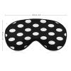 Sleep Eye Mask with Large Polka Dots and Adjustable Strap view 2