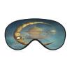 Steampunk Gold Moon Sleeping Eye Mask with Adjustable Strap view 1