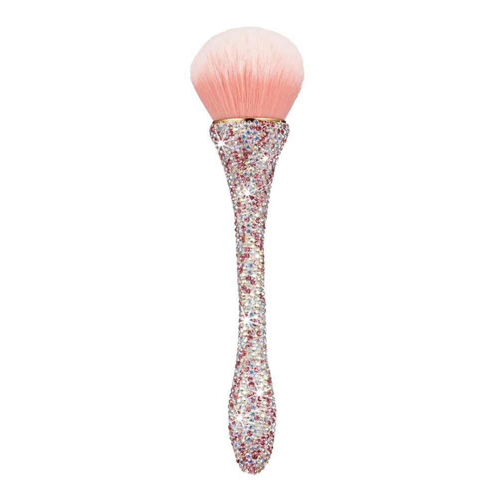 JSCARLIFE Makeup Brush, Large Pink Foundation and Powder Brush