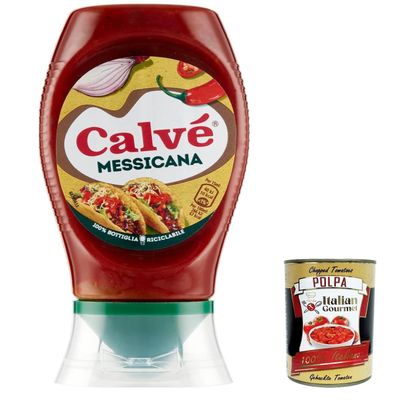 Calv Italian Gourmet Spicy Mexican Tomato Salsa