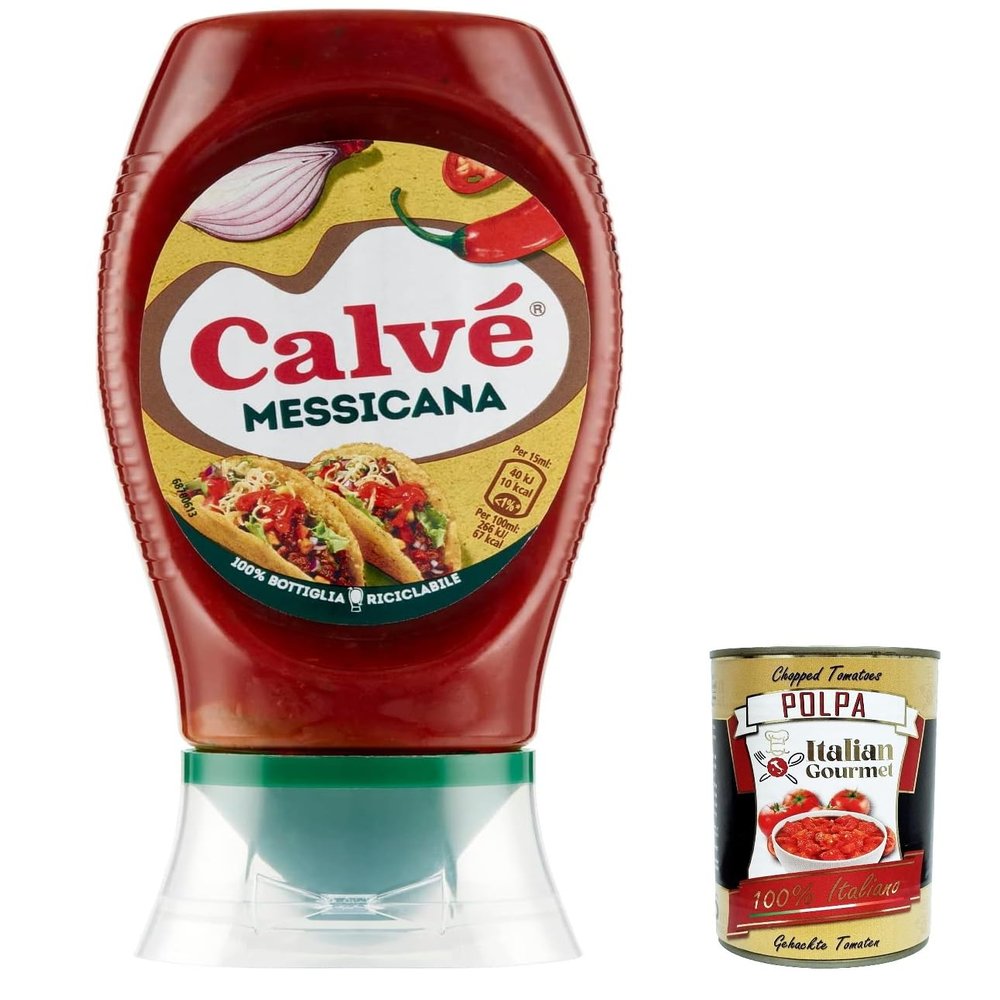 Calv Italian Gourmet Spicy Mexican Tomato Salsa