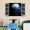3D Earth Wall Decal, Self-Adhesive Removable Wall Sticker, 67 x 45 cm view 1