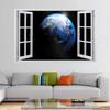 3D Earth Wall Decal, Self-Adhesive Removable Wall Sticker, 67 x 45 cm view 4