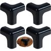 Wudaizhi Baby Corner Guards, 4-Pack, Soft Edge Protectors for Tables and Furniture view 1