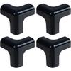 Wudaizhi Baby Corner Guards, 4-Pack, Soft Edge Protectors for Tables and Furniture view 3
