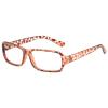 LTSRLL Stylish Round Rectangular Reading Glasses, Classic Blue-Light-Blocking Computer Reading Glasses for Men, Anti-Eye-Fatigue Glasses (Color: Tea Tortoiseshell, Strength: +2.00) view 1