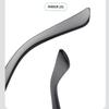 LTSRLL Stylish Round Rectangular Reading Glasses, Classic Blue-Light-Blocking Computer Reading Glasses for Men, Anti-Eye-Fatigue Glasses (Color: Tea Tortoiseshell, Strength: +2.00) view 4