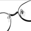 LTSRLL Trendy Round-Frame Reading Glasses, Retro Oval Anti-Blue-Light Computer Readers, Unbreakable Eye-Strain Relief Glasses (Color: Rose Gold, Size: +1.00) view 4