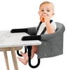 Herrselsam Baby Table Chair, Portable Folding Booster Seat with Carry Bag view 1